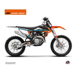 Kit Déco Moto Cross Rift KTM 250 SX Orange Bleu