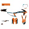 Kit Déco Moto Cross Rift KTM 250 SX Orange Bleu