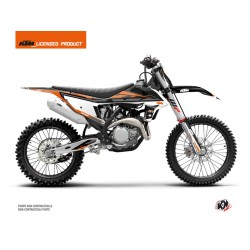 Kit Déco Moto Cross Rift KTM 250 SX Noir Orange