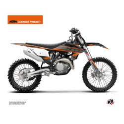 Kit Déco Moto Cross Breakout KTM 250 SX Noir Orange