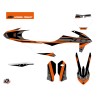 Kit Déco Moto Cross Breakout KTM 250 SX Noir Orange