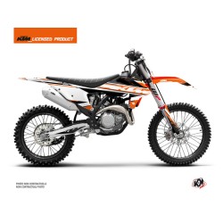 Kit Déco Moto Cross Breakout KTM 250 SX Orange Blanc
