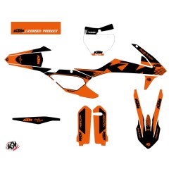 Kit Déco Moto Cross Retro KTM 250 SX Orange