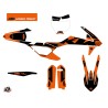 Kit Déco Moto Cross Retro KTM 250 SX Orange