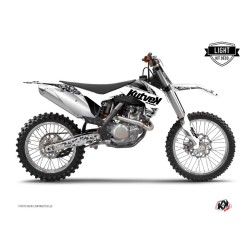 Kit Déco Moto Cross Predator KTM 250 SX Blanc LIGHT