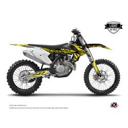 Kit Déco Moto Cross Eraser Fluo KTM 250 SX Jaune LIGHT