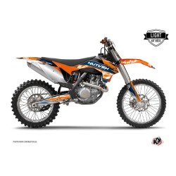 Kit Déco Moto Cross Eraser KTM 250 SX Bleu Orange LIGHT