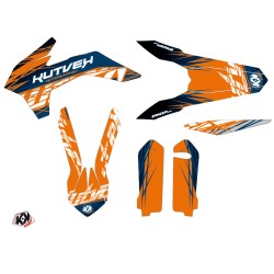 Kit Déco Moto Cross Eraser KTM 250 SX Bleu Orange LIGHT