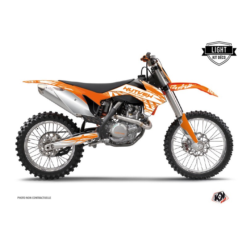 Kit Déco Moto Cross Eraser KTM 250 SX Orange LIGHT Kit Déco Moto Cross Eraser KTM 250 SX Orange LIGHT