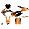 Kit Déco Moto Cross Eraser KTM 250 SX Orange Noir