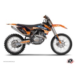 Kit Déco Moto Cross Eraser KTM 250 SX Bleu Orange