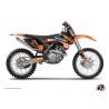 Kit Déco Moto Cross Eraser KTM 250 SX Bleu Orange