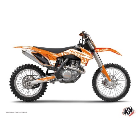 Kit Déco Moto Cross Eraser KTM 250 SX Orange