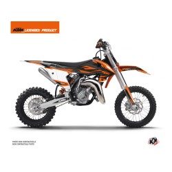 Kit Déco Moto Cross Trophy KTM 65 SX Noir Orange