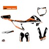Kit Déco Moto Cross Rift KTM 65 SX Noir Orange