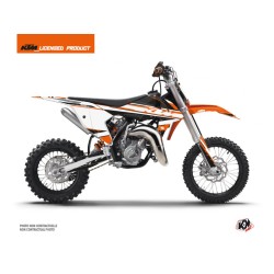 Kit Déco Moto Cross Breakout KTM 65 SX Orange Blanc