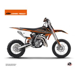 Kit Déco Moto Cross Breakout KTM 65 SX Noir Orange