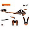 Kit Déco Moto Cross Breakout KTM 65 SX Noir Orange