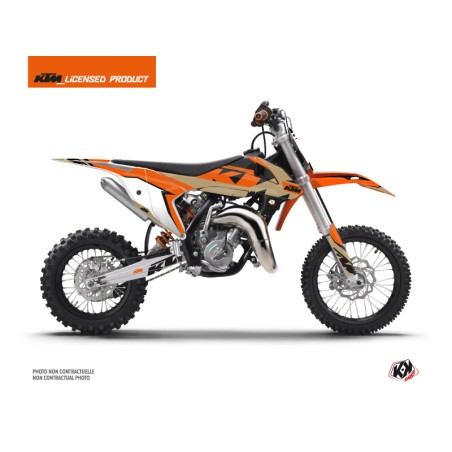Kit Déco Moto Cross Gravity KTM 65 SX Orange Sable