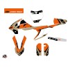 Kit Déco Moto Cross Gravity KTM 65 SX Orange Sable