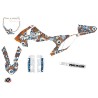 Kit Déco Moto Cross Freegun Eyed KTM 65 SX Orange
