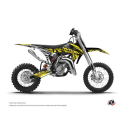Kit Déco Moto Cross Eraser Fluo KTM 65 SX Jaune