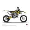 Kit Déco Moto Cross Eraser Fluo KTM 65 SX Jaune