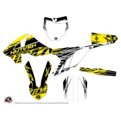 Kit Déco Moto Cross Eraser Fluo KTM 65 SX Jaune