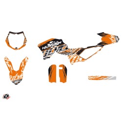 Kit Déco Moto Cross Eraser KTM 65 SX Orange Noir
