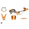 Kit Déco Moto Cross Eraser KTM 65 SX Orange Noir