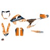 Kit Déco Moto Cross Eraser KTM 65 SX Bleu Orange