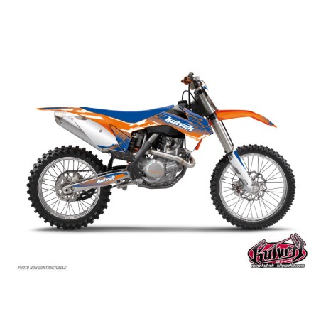 Kit Déco Moto Cross Slider KTM 65 SX Bleu