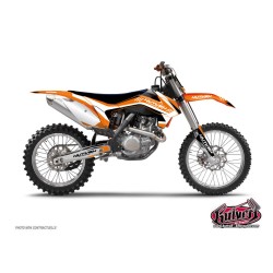 Kit Déco Moto Cross Chrono KTM 65 SX Noir