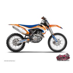 Kit Déco Moto Cross Chrono KTM 65 SX Bleu