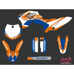 Kit Déco Moto Cross Chrono KTM 65 SX Bleu