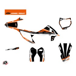 Kit Déco Moto Cross Rift KTM 50 SX Noir Orange