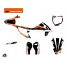 Kit Déco Moto Cross Rift KTM 50 SX Noir Orange