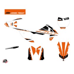 Kit Déco Moto Cross Breakout KTM 50 SX Orange Blanc