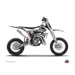 Kit Déco Moto Cross Predator KTM 50 SX Blanc