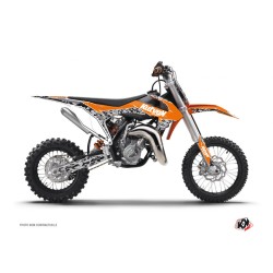 Kit Déco Moto Cross Predator KTM 50 SX Orange