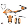 Kit Déco Moto Cross Predator KTM 50 SX Orange