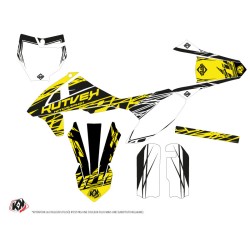 Kit Déco Moto Cross Eraser Fluo KTM 50 SX Jaune