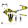 Kit Déco Moto Cross Eraser Fluo KTM 50 SX Jaune