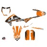 Kit Déco Moto Cross Eraser KTM 50 SX Orange Noir