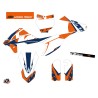 Kit Déco Moto Cross Gravity KTM 50 SX Bleu