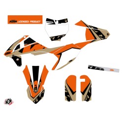 Kit Déco Moto Cross Gravity KTM 50 SX Orange Sable