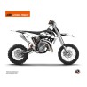 Kit Déco Moto Cross Reflex KTM 65 SX Blanc