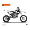 Kit Déco Moto Cross Retro KTM 65 SX Noir