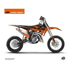 Kit Déco Moto Cross Retro KTM 65 SX Orange