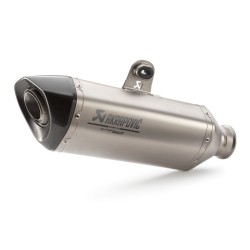 Silencieux Akrapovic "Slip-on Line" Gris pour KTM 1290 SUPER DUKE-R (14-19) et SUPER DUKE GT (16-23)